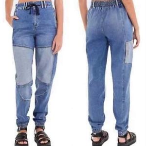 Urban Outfitters Jean Patchwork Joggers‎